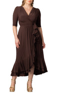 Veronica Ruffle Evening Gown - Plus