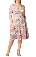 Gabriella Midi Dress - Mauve - Plus