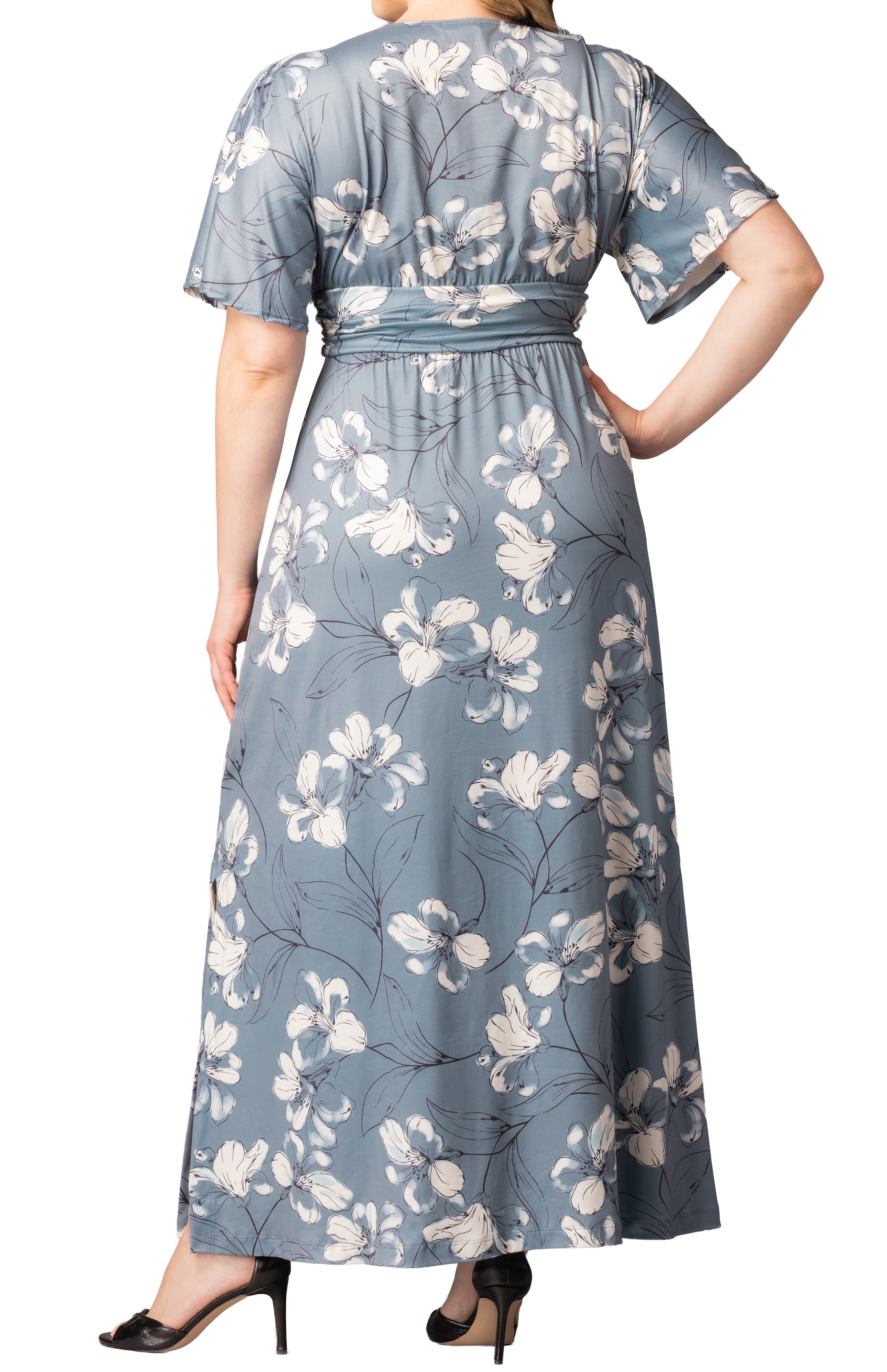 Vienna Maxi Floral Dress - Plus