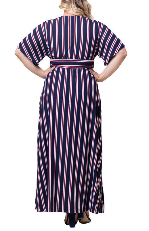 Vienna Maxi Floral Dress - Plus