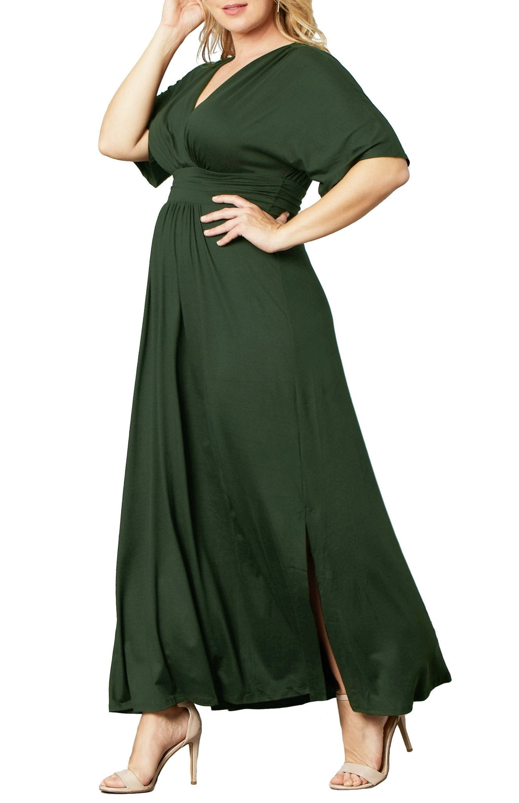 Vienna Maxi Floral Dress - Plus